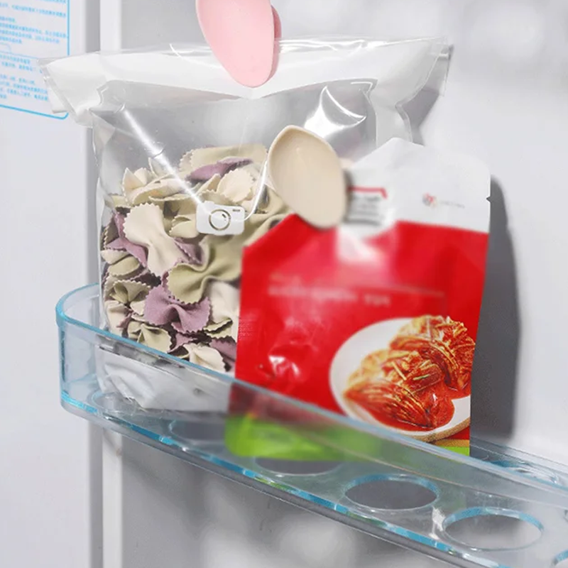 Lotus-Shaped Magnetic Food Clip & Fridge Magnet