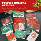 Premium Christmas Card for Holiday Wishes