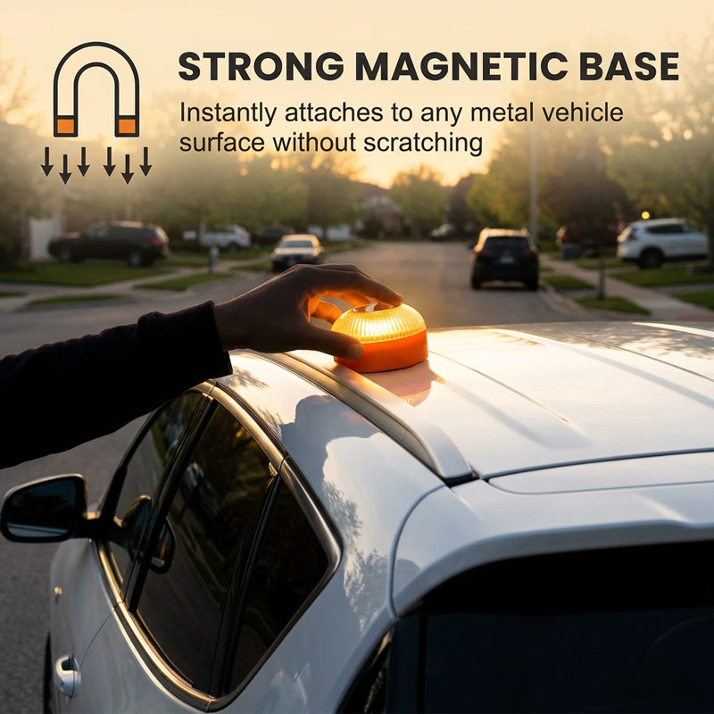🔥LED Magnetic Emergency Warning Light