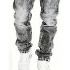 📢📢BIG SALE !!⏰Men's Fashion Creative Stretch Denim Jeans,Minimalist Style Suitable For Summer, Emo Style