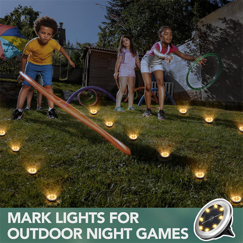 Outdoor Waterproof Solar Ground Light - 2 Pack/Set🏡💡