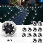 Outdoor Waterproof Solar Ground Light - 2 Pack/Set🏡💡
