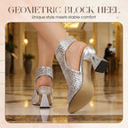 👡Women's Elegant Peep-Toe Heeled Sandals