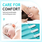 👂 Dual-Action Sticky Ear Cleaning Sticks – Scoop & Stick Design 🧼
