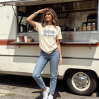 👕  "Life is Good" T-Shirt – Daisy Graphic, Cotton, Relaxed Fit, Positive ✨
