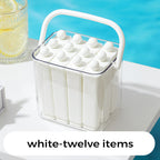 Silicone Ice Stick Tray with Storage Caddy