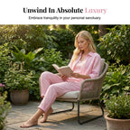 Women's Cotton Linen Long Sleeve Blouse and Pants Set