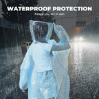 Mini Ball Shape Disposable Raincoat – Ultra‑compact ball packaging fits in any bag, purse or glove box. Waterproof & easy to use – always ready for sudden showers! 🌧️✨