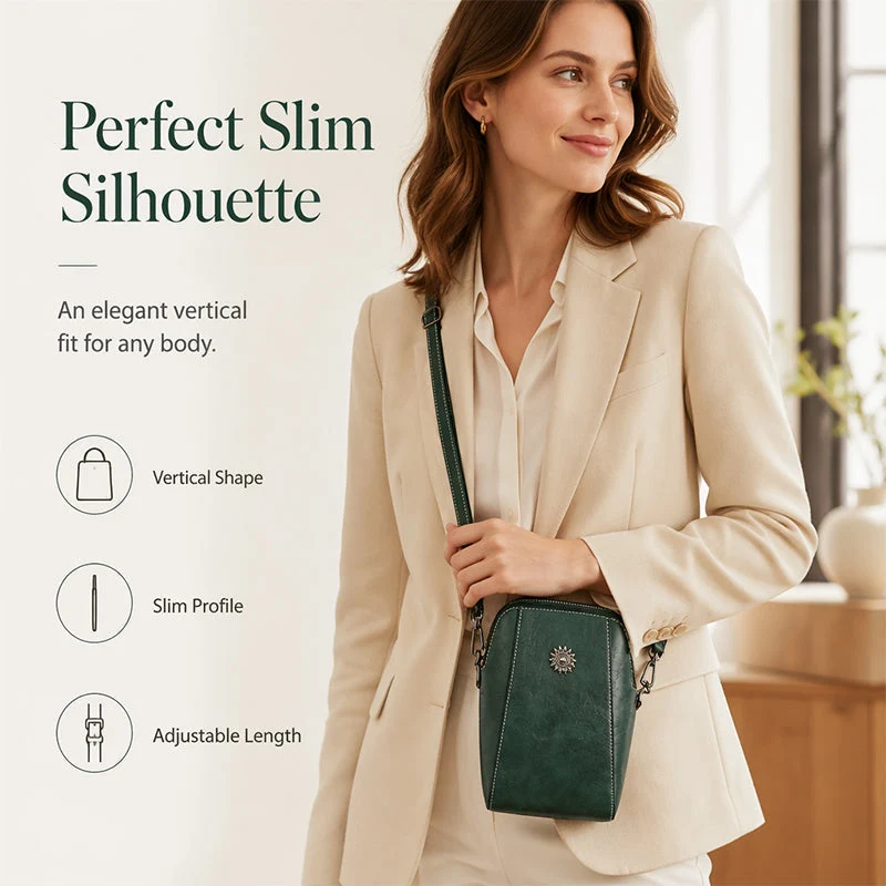 All-match Vertical Cellphone Bag