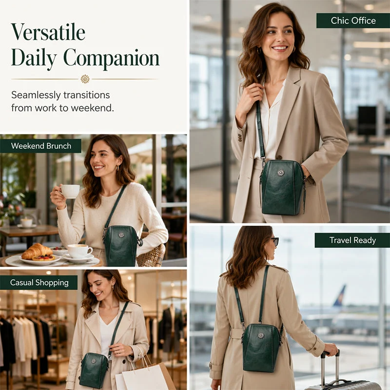 All-match Vertical Cellphone Bag