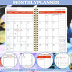 🐮 2026–2030 Monthly Planner ✨ Cute Highland Cow 5-Year Calendar | Large Monthly Blocks for Long-Term Planning