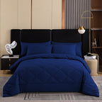 ⏳Time-Limited Special⏰3-Piece Quilted Comforter Set with Shams