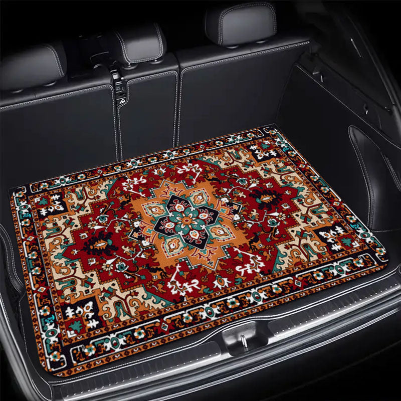 🚗🏵️Universal Car Trunk Mat with Non-Slip Backing