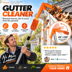 🔧 LIMITED‑TIME 50% OFF! ✨ No-Climb Gutter Cleaning Tool