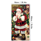 Christmas Door Cover For Instant Holiday Decor